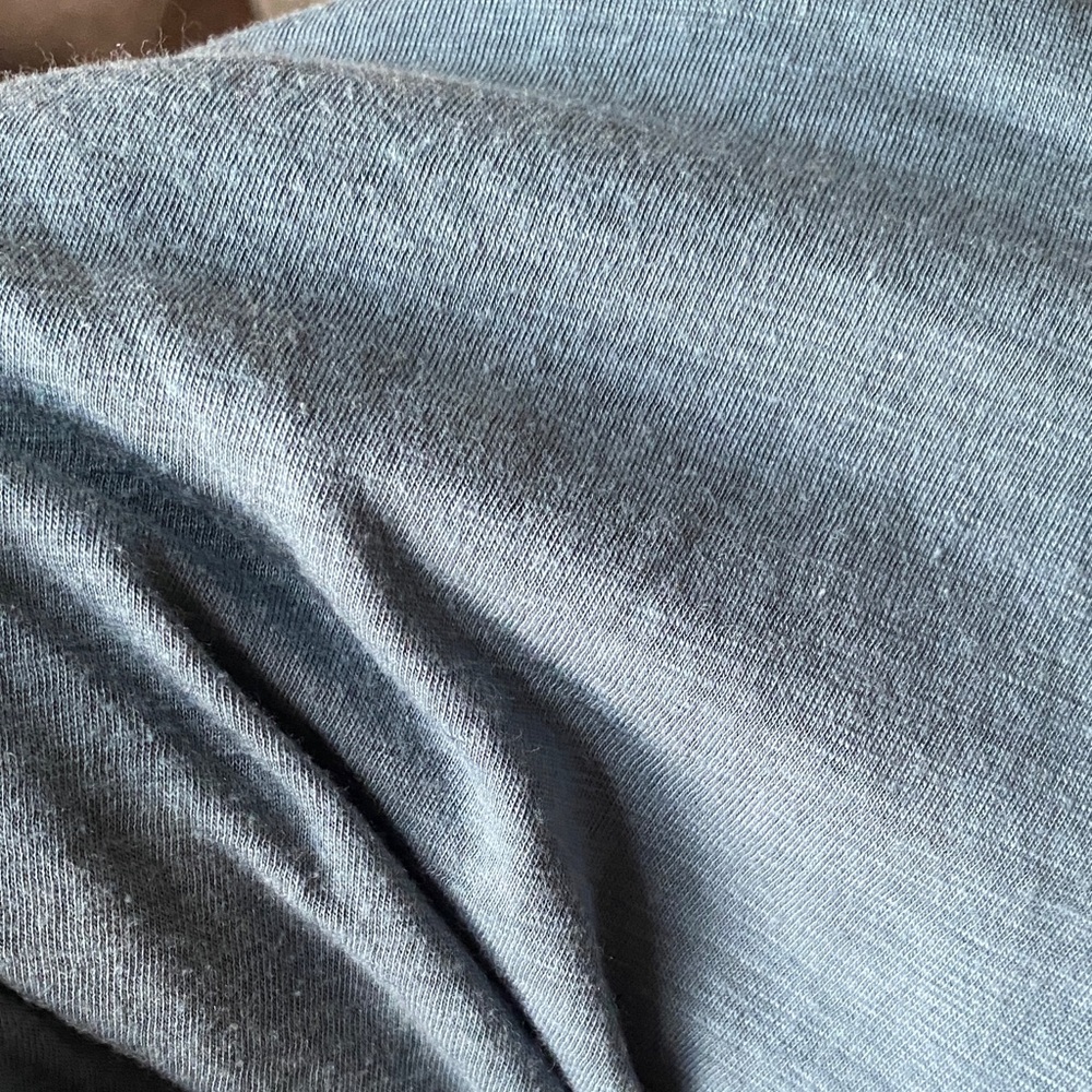 Altar'd State Blue Ruffle Blouse - Picture 3 of 3